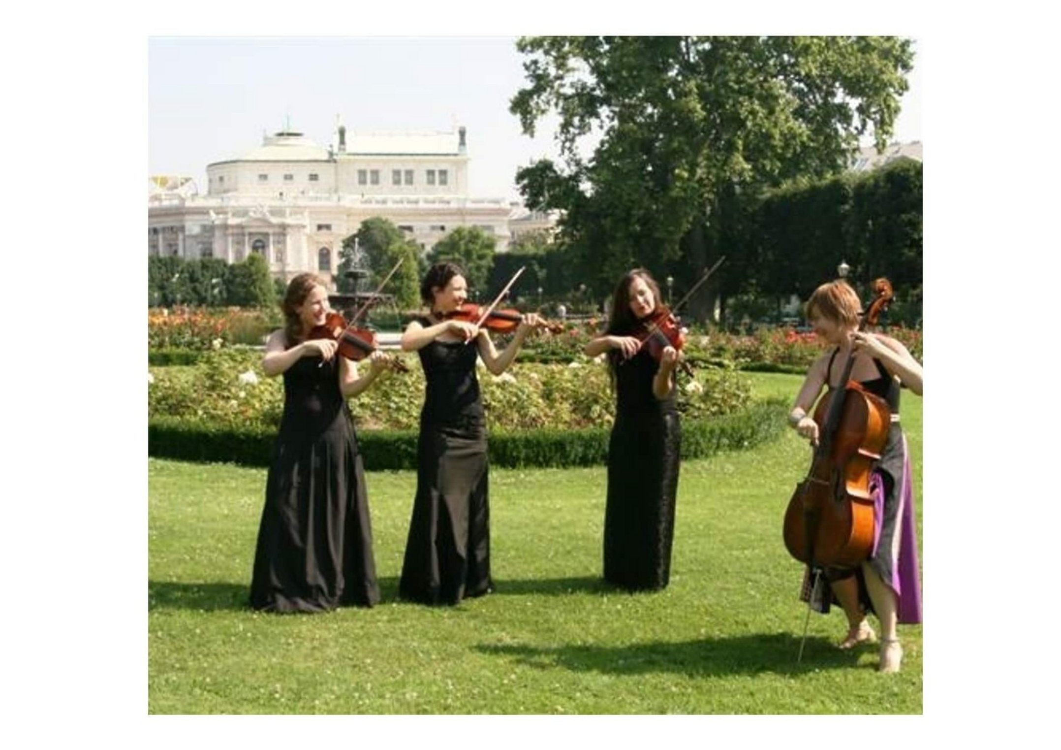 Annette Nigschs früheres Streichquartett mit dem Namen Modern String Quartett Vienna, kurz MSQV