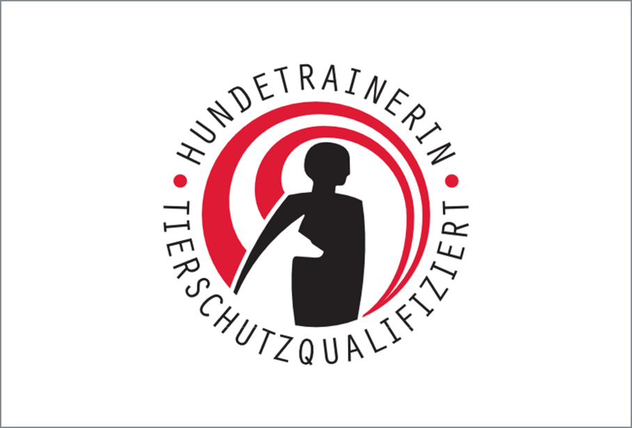 Logo: Hundetrainerin Tierschutzqualifiziert